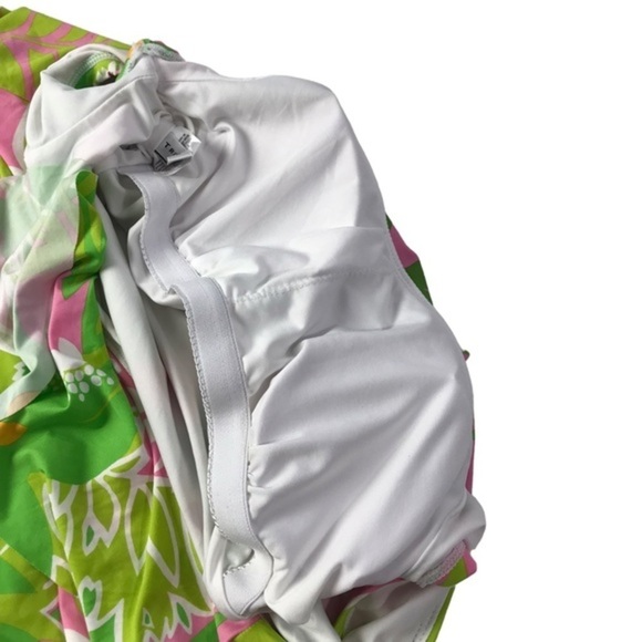 NWOT TRINA TURK La Palma Off The Shoulder One-Piece Swimsuit size 6 - Picture 8 of 10